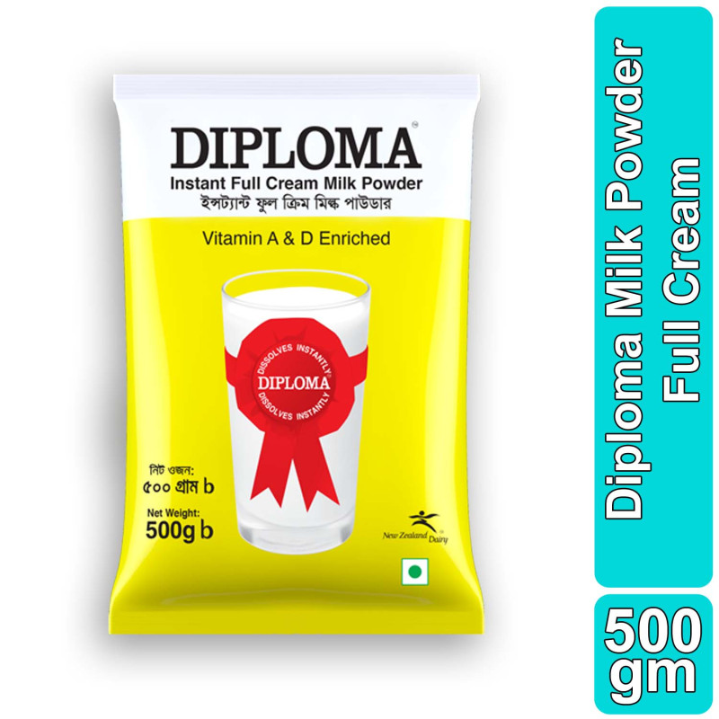 Diploma Instant Full Cream Milk Powder-500gm